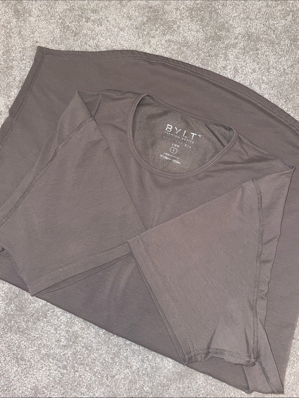 BYLT Premium Basics Men’s Drop Cut Tee